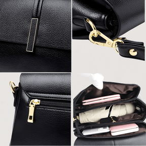 bags : Thérèse MM - Zwart - Tas in van Pantino