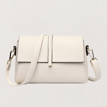 bags : Thérèse MM - Zwart - Tas in Wit van Pantino