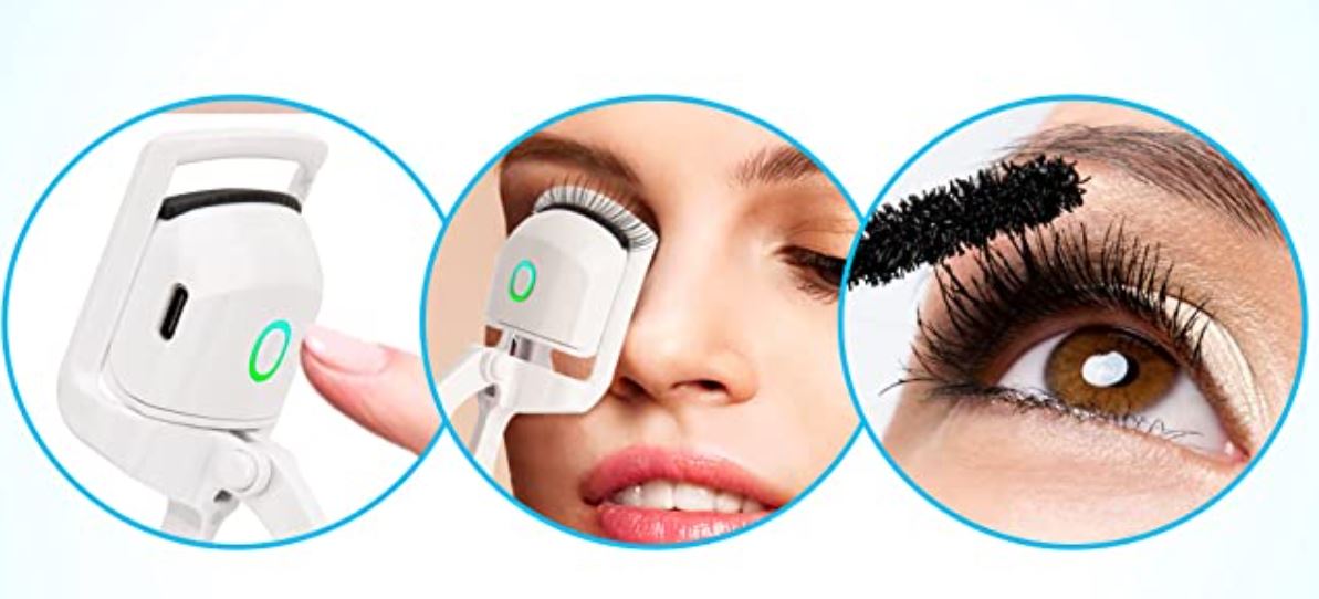 Electric Eyelash Curler : Elektrische Wimperkruller Dames - Langdurig Pijnloos Gebogen - Elektrisch in van Pantino