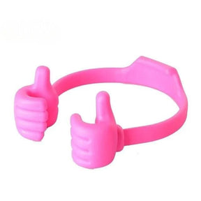 Phone Holder : ThumbsUp -de Leukste Telefoonhouder die Jij Ooit Zult Hebben - Paars in Roze van Pantino