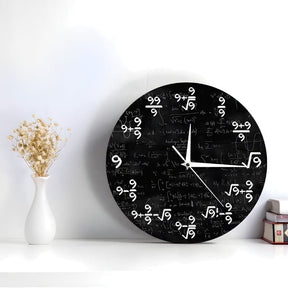 home & garden : TimeFlair - Moderne Wiskundige Wandklok in van Pantino