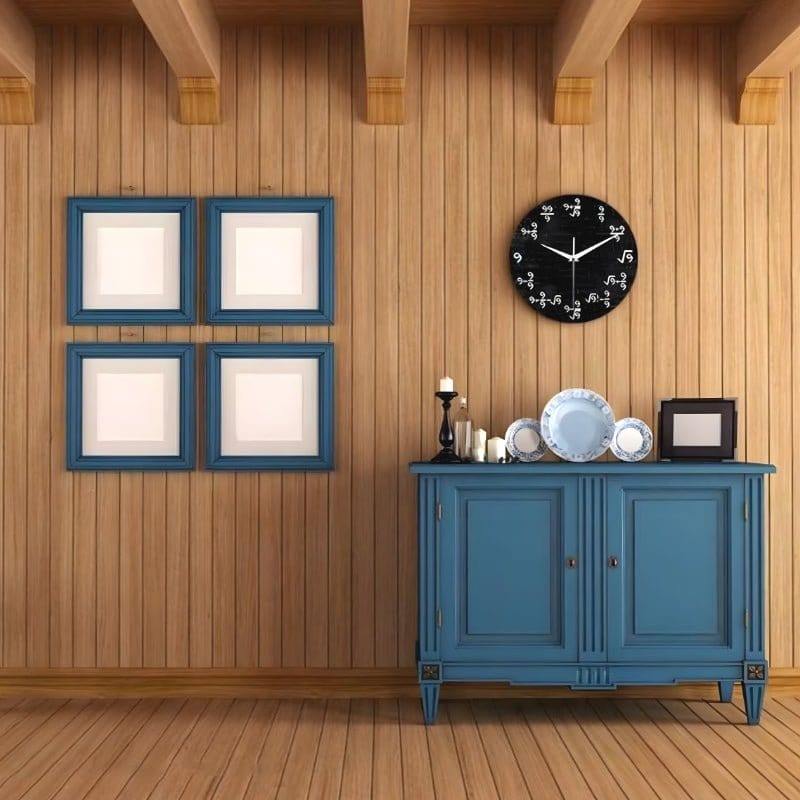 home & garden : TimeFlair - Moderne Wiskundige Wandklok in van Pantino