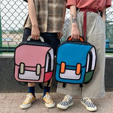 ToonBackpack - Libérez votre esprit de bande dessinée en déplacement - Noir