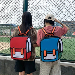 bags : ToonBackpack - Ontketen Je Stripgeest Onderweg - Zwart in van Pantino