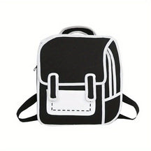 bags : ToonBackpack - Ontketen Je Stripgeest Onderweg - Zwart in Zwart van Pantino