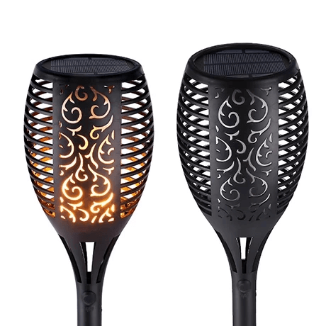 outdoor equipment : Flikkerende Vlam Solar Fakkels - Sfeerverlichting Tuin Feest - Solar LED in van Pantino