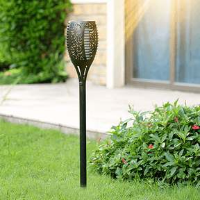 outdoor equipment : Flikkerende Vlam Solar Fakkels - Sfeerverlichting Tuin Feest - Solar LED in van Pantino