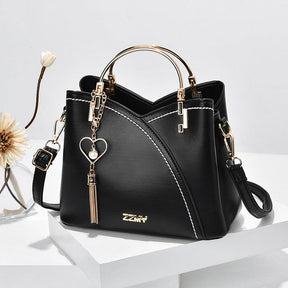 bags : Tote Bag Dames Wit/bruin - Luxe Handtassen voor in Zwart van Pantino