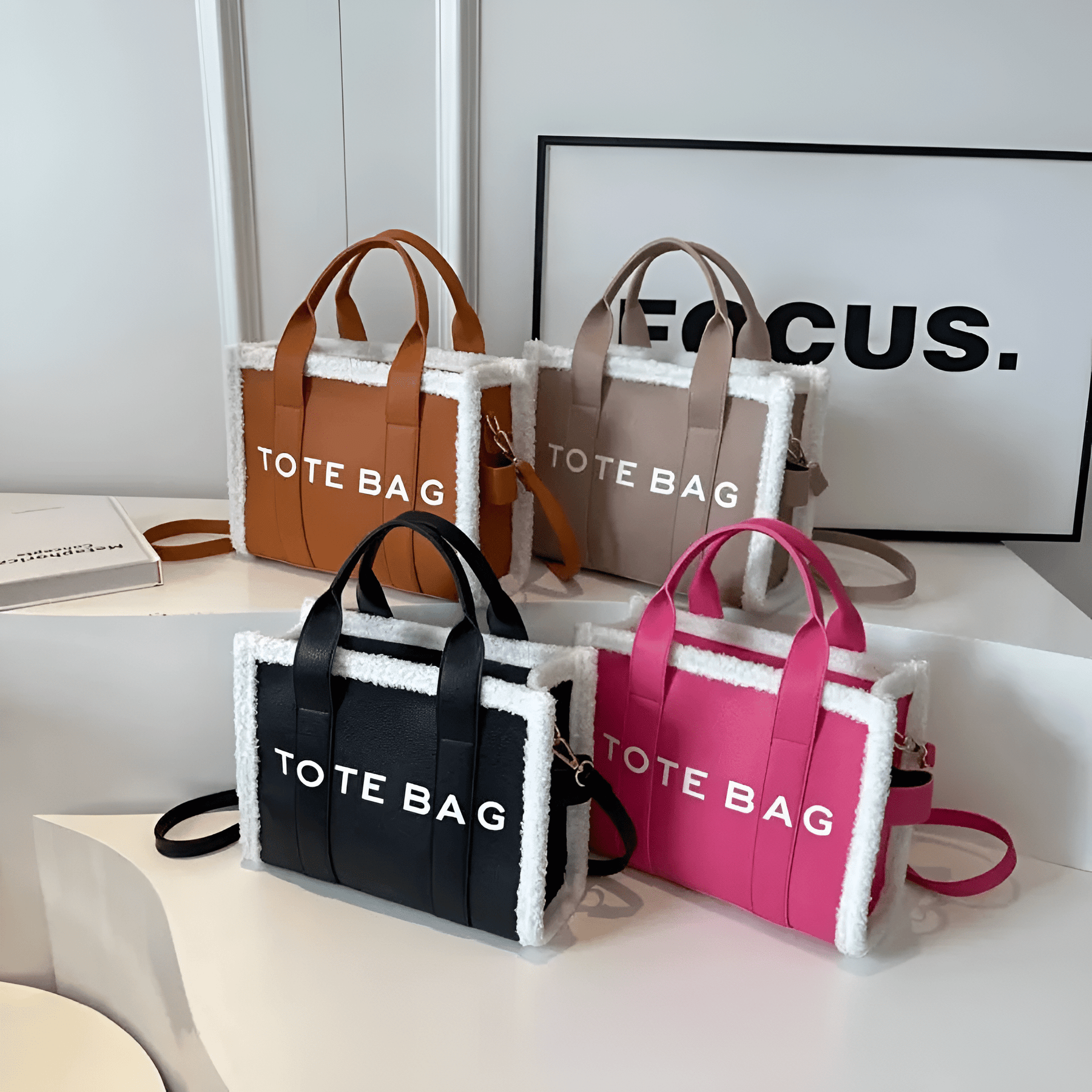 bags : Tote Bag Zwart - Pelz-Designer-Ledertasche in van Pantino