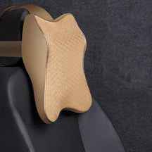 home & garden : Traagschuim Hoofdsteun - Ontlast Je Hoofd, Nek & Schouders - Beige in L Beige van Pantino