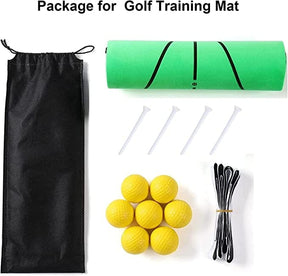 outdoor equipment : Golf Trainingsmat - Swing Training Thuis - Draagbaar in van Pantino