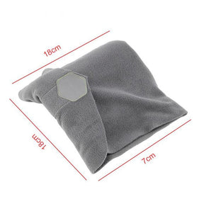 Travel Pillow : Nekkussen Pro Zwart - Ergonomisch Reiskussen met Memory Foam voor Optimaal Comfort in van Pantino