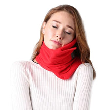 Travel Pillow : Nekkussen Pro Zwart - Ergonomisch Reiskussen met Memory Foam voor Optimaal Comfort in Roze van Pantino