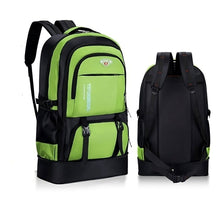 bags : Travela Reis Rugzak Zwart in Groen van Pantino