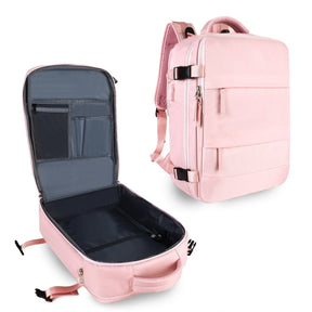 bags : Rugzak Legergroen - TravelBag - Laptop Flight Approved in van Pantino