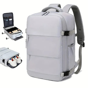 bags : Rugzak Legergroen - TravelBag - Laptop Flight Approved in van Pantino