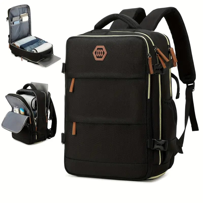 bags : Rugzak Legergroen - TravelBag - Laptop Flight Approved in van Pantino