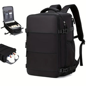 bags : Rugzak Legergroen - TravelBag - Laptop Flight Approved in van Pantino