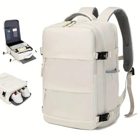 bags : Rugzak Legergroen - TravelBag - Laptop Flight Approved in van Pantino