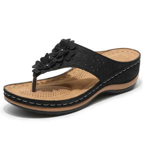 Slippers : Slippers voor Dames, Zwart in van Pantino