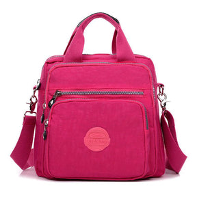 bags : Crossbody Tas Dames Fuchsia - TrendyBag - 4-in-1 voor in Lichtroze van Pantino