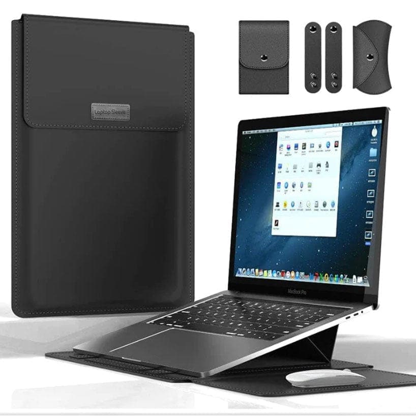 bags : Laptoptas Zwart - Alles-in-Één Waterbestendig - Nylon in van Pantino