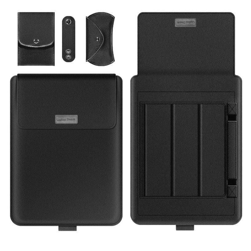 bags : Laptoptas Zwart - Alles-in-Één Waterbestendig - Nylon in Zwart van Pantino