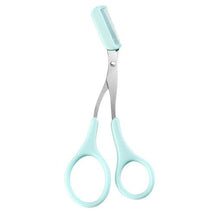 Eyebrow Scissors : Trimmy Schaar voor het Trimmen van de Wenkbrauwen - Zwart in Lichtgroen van Pantino