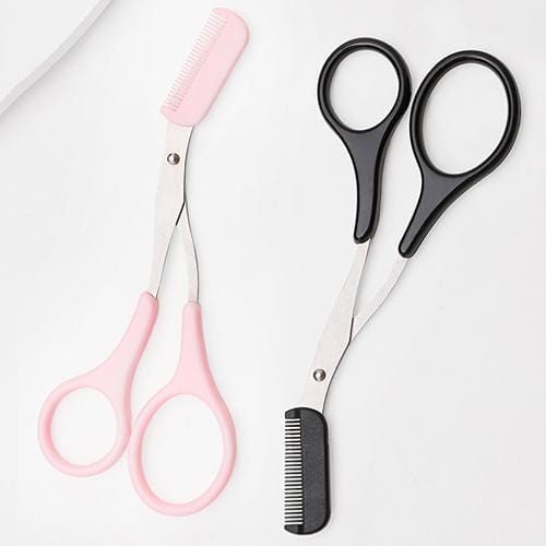 Eyebrow Scissors : Trimmy Schaar voor het Trimmen van de Wenkbrauwen - Zwart in van Pantino