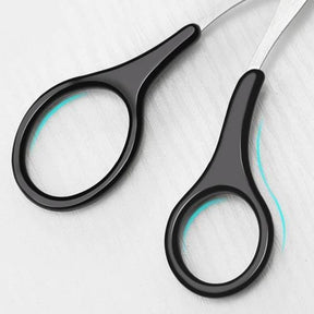 Eyebrow Scissors : Trimmy Schaar voor het Trimmen van de Wenkbrauwen - Zwart in van Pantino