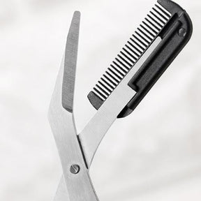 Eyebrow Scissors : Trimmy Schaar voor het Trimmen van de Wenkbrauwen - Zwart in van Pantino