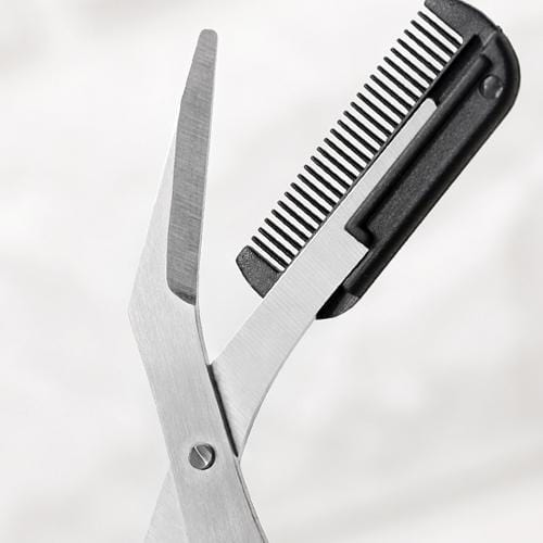 Eyebrow Scissors : Trimmy Schaar voor het Trimmen van de Wenkbrauwen - Zwart in van Pantino