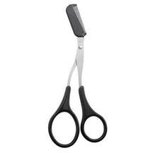 Eyebrow Scissors : Trimmy Schaar voor het Trimmen van de Wenkbrauwen - Zwart in Zwart van Pantino