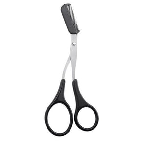 Eyebrow Scissors : Trimmy Schaar voor het Trimmen van de Wenkbrauwen - Zwart in Zwart van Pantino