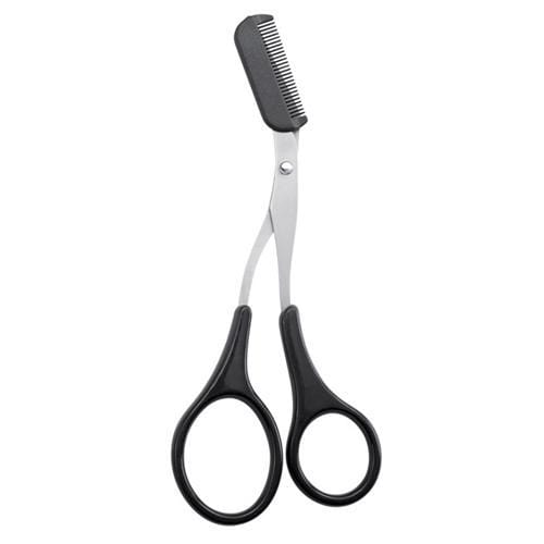 Eyebrow Scissors : Trimmy Schaar voor het Trimmen van de Wenkbrauwen - Zwart in Zwart van Pantino