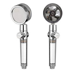 home & garden : Hoge Druk Douchekop - Magische Waterstralen Spa Effect - ABS in Silver van Pantino