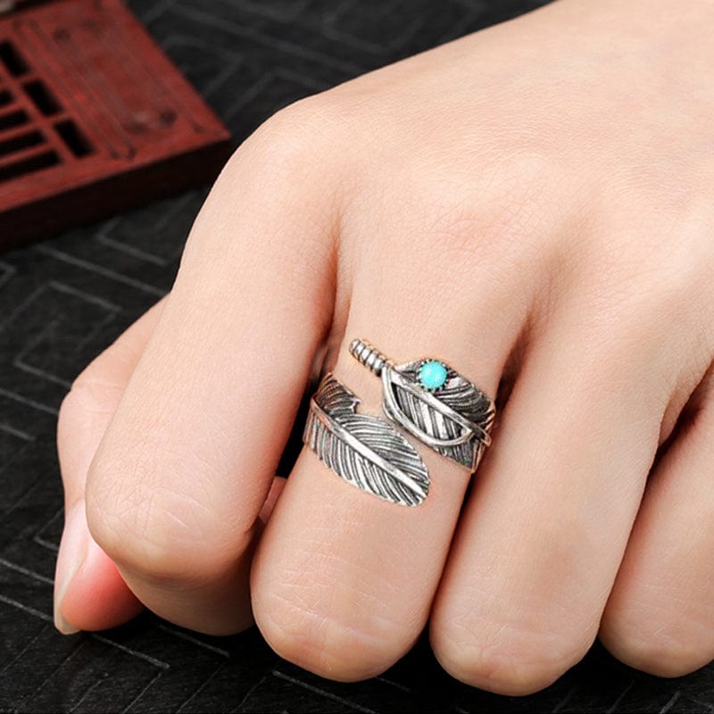 Ring : Het Perfecte Accessoire om Je Look Compleet te Maken Turquoise in van Pantino