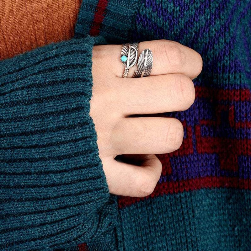 Ring : Het Perfecte Accessoire om Je Look Compleet te Maken Turquoise in van Pantino