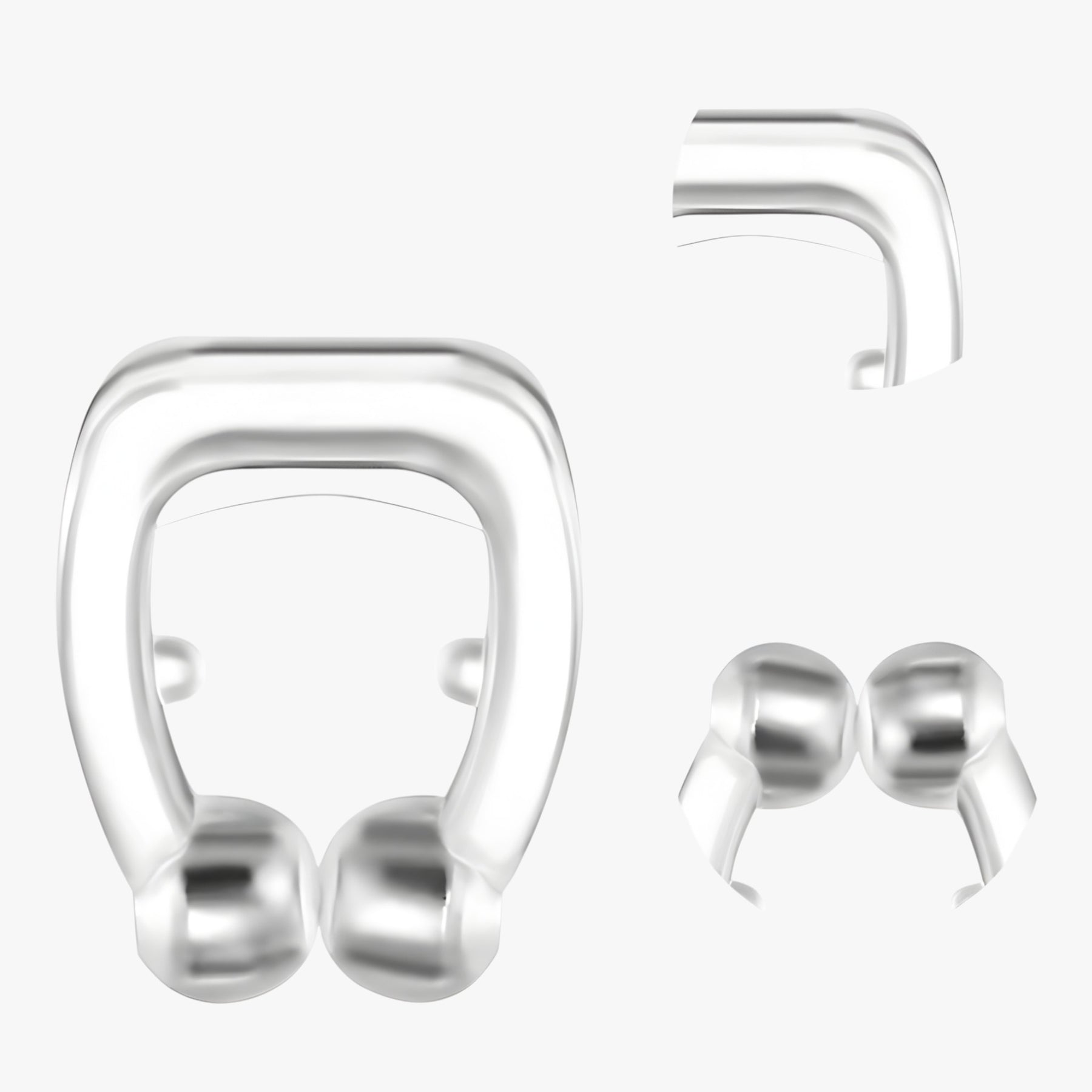 other : Magnetisch Anti-Snurkclip Neus - Slaapapneu Verbetering - Siliconen in van Pantino