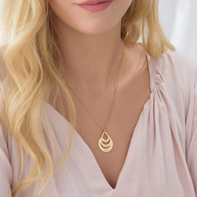 Necklace : Halsketting Goud - Elegante Stijlvolle in van Pantino