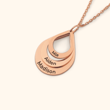 Necklace : Halsketting Goud - Elegante Stijlvolle in Rosé Goud van Pantino