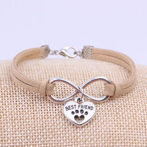 Bracelet : Armband Zwart - Ultieme Beste Vriend voor Onbreekbare Band in Khaki van Pantino
