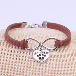 Bracelet : Armband Zwart - Ultieme Beste Vriend voor Onbreekbare Band in van Pantino