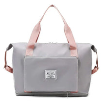 bags : Reistas Blauw - Ultimate Travel Bag - De Meest Handige Ooit in Lichtgrijs van Pantino