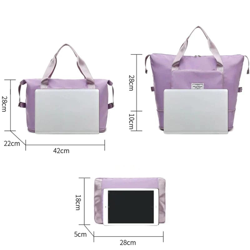 bags : Reistas Blauw - Ultimate Travel Bag - De Meest Handige Ooit in van Pantino