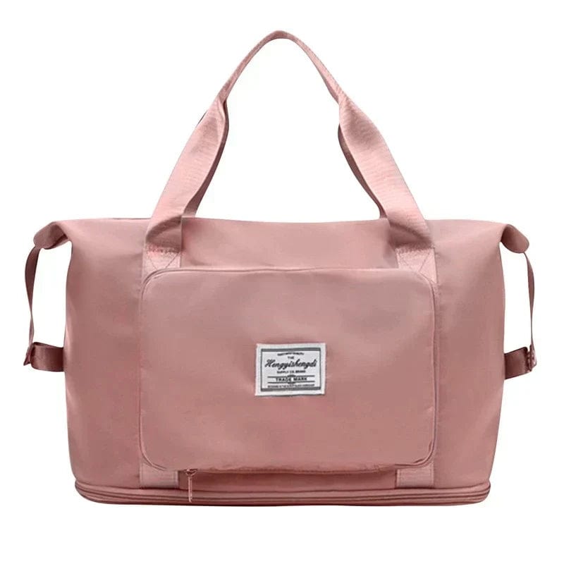 bags : Reistas Blauw - Ultimate Travel Bag - De Meest Handige Ooit in Zalmroze van Pantino