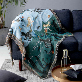 home & garden : Cozy Merrie - Onderwater Zeemeermin Vloerkleed in van Pantino