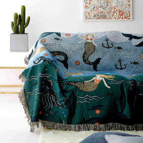 home & garden : Cozy Merrie - Onderwater Zeemeermin Vloerkleed in van Pantino