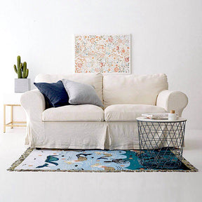 home & garden : Cozy Merrie - Onderwater Zeemeermin Vloerkleed in van Pantino