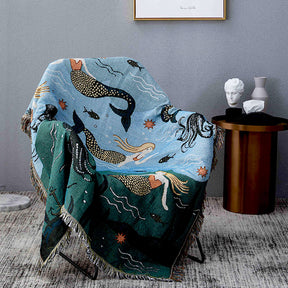 home & garden : Cozy Merrie - Onderwater Zeemeermin Vloerkleed in van Pantino